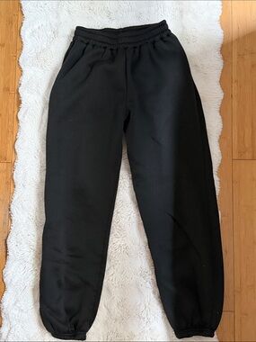 Temu Black Track Joggers
